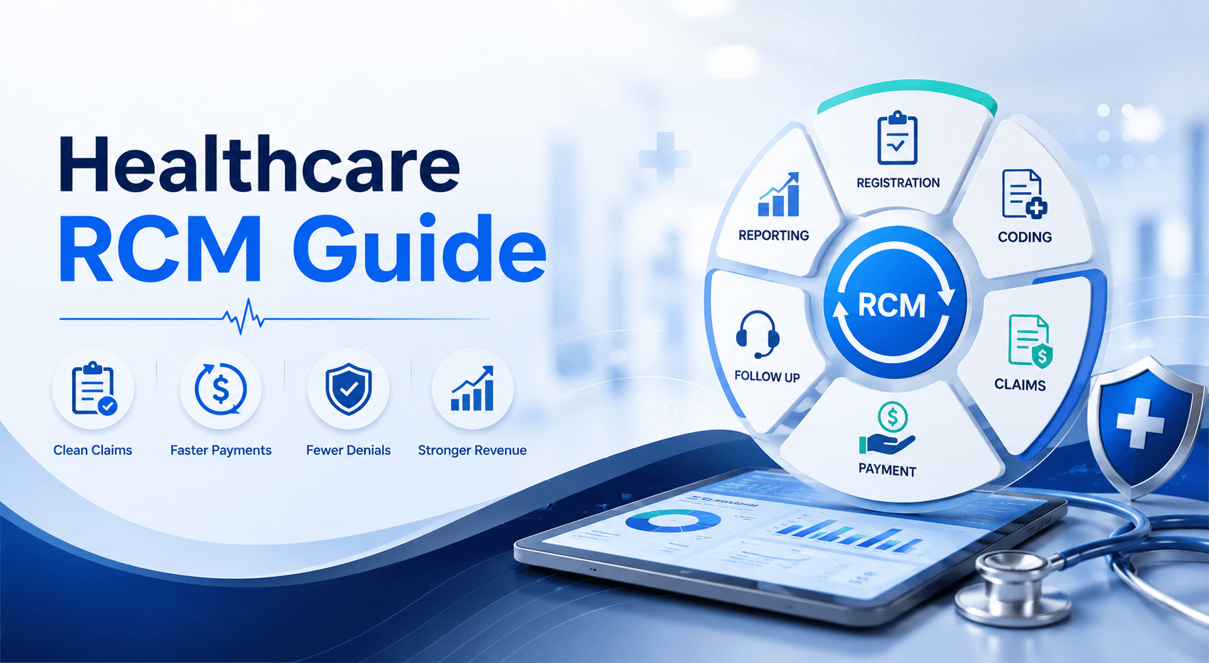 Healthcare Revenue Cycle Management (RCM) 2026: The Complete A–Z Guide for Physicians, Clinics & Hospitals in the USA