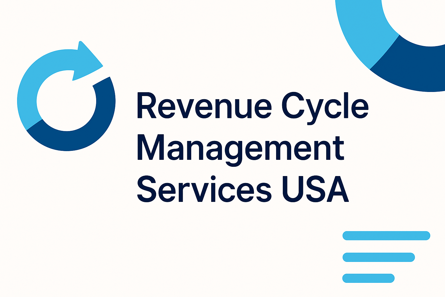 Comprehensive revenue cycle management services in USA for hospitals, clinics, and medical practices with AI-powered automation
